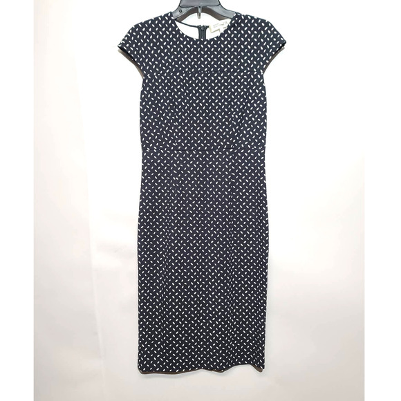 Diane Von Furstenberg Stretch Sheath Pencil Dress Size 4 - Picture 1 of 4